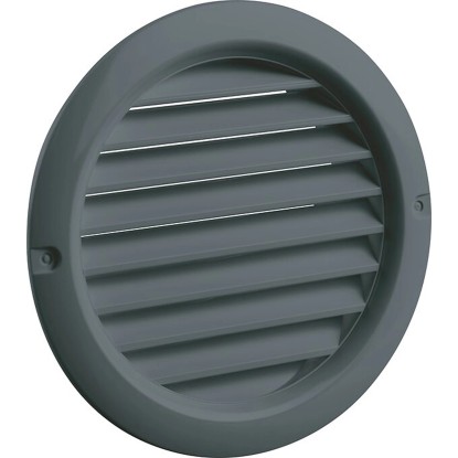 Vetracia mriežka plastová, tmavo sivá