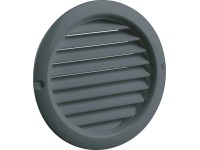 Vetracia mriežka plastová, tmavo sivá