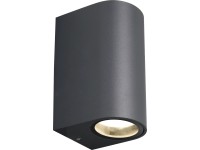 VLC Vonkajšie nástenné svietidlo OTTANA 2 x GU10 max. 35 W, 15 x 7 x 9 cm