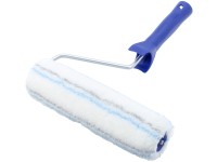 LUX-TOOLS Akrylový valček polyesterový 2K Softgrip čierno-modrý 25 cm