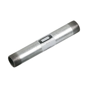 Pozinkovaná rúrková vsuvka, dĺžka 200 mm, s vonkajším závitom pre čerpadlá a domáce vodárne.