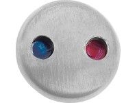 Označovač vody v dizajne ušľachtilej ocele pre umývadlovú batériu Gallinas