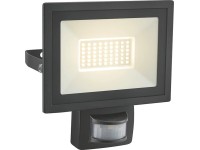 LED reflektor so senzorom čierny, 21 W, 1880 lm, 18,5 x 16 x 6,5 cm