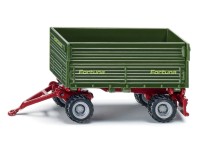 SIKU Kovový model Dvojosý poľnohospodársky príves Fortuna