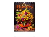 Helma 365 Nástenný kalendár Magic Flowers 2026