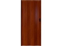 HOPA Plastové zhrňovacie dvere Luciana Design plné mahagón 73 x 200 cm HOPA Plastové zhrňovacie dvere Luciana Design plné mahagón 73 x 200 cm