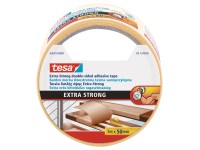 tesa Obojstranná podlahová lepiaca páska extra priľnavá, biela, 5 m x 50 mm tesa Obojstranná podlahová lepiaca páska extra priľnavá, biela, 5 m x 50 mm