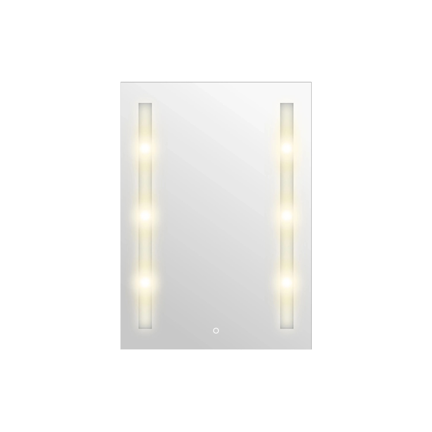 E-shop Krištáľové EEK: A-A++ zrkadlo s LED osvetlením Moonlight 70 x 50 cm