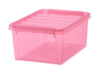SmartStore Skladovací box Colour ružový 40 x 30 x 18 cm, 14 l