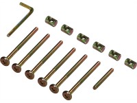 Montážna súprava pre záhradnú lavicu Hartfield 14-dielna