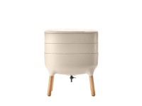 Plastia Vermikompostér Urbalive slonová kosť 60,5 x 50,5 x 38 cm Plastia Vermikompostér Urbalive slonová kosť 60,5 x 50,5 x 38 cm