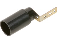 OBI Objímka E14 čierna hladká s uholníkom