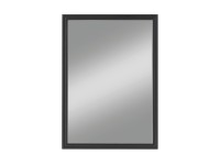 Kristall-Form Zrkadlo v ráme Colorado čierne 50 cm x 70 cm