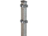 Rohový plotový stĺpik pre zvárané pletivo pozinkovaný 4 cm x 6 cm x 120 cm