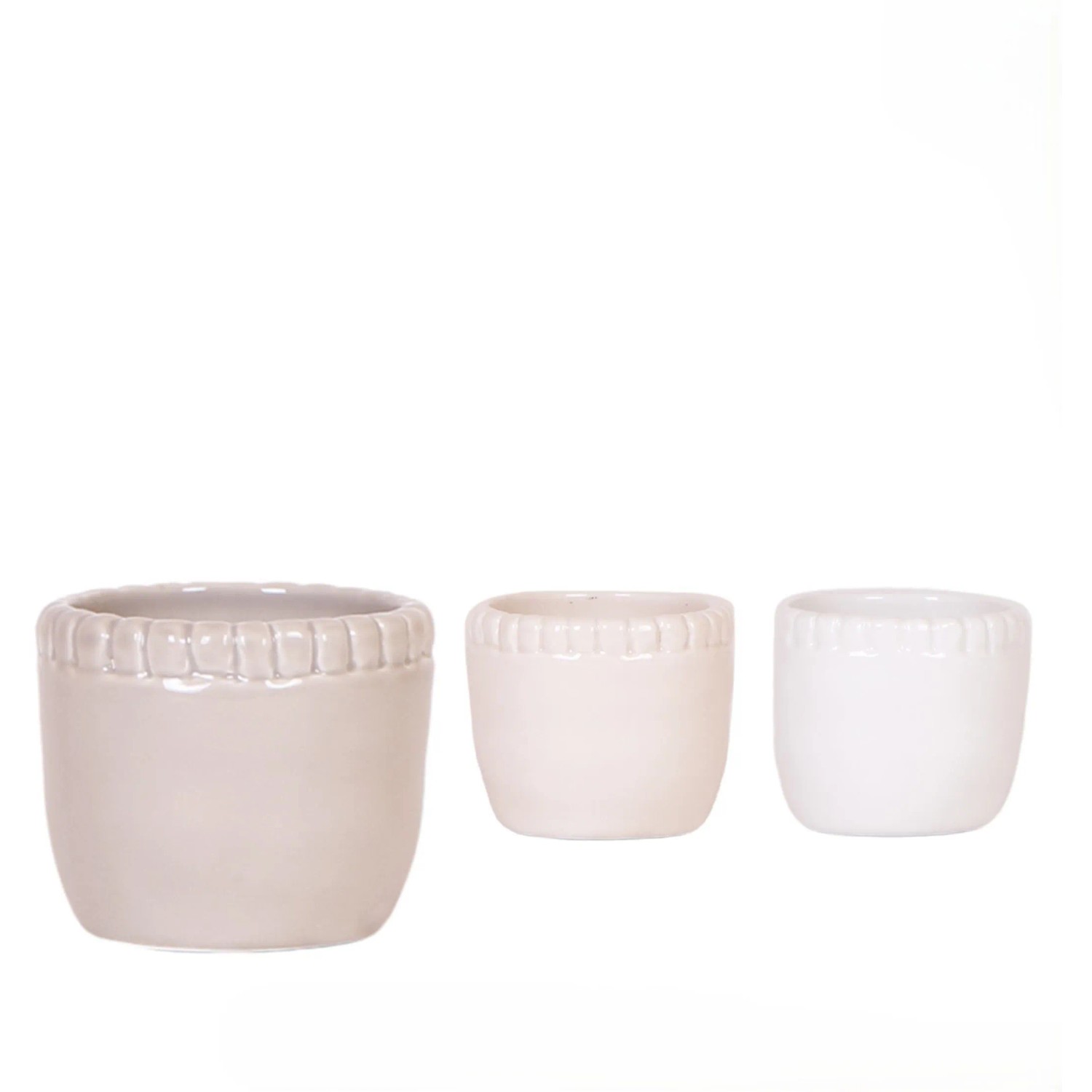 Royal Lemkes Keramický obal na kvetináč "Stones", rôzne druhy, pr. 6 cm, 1 ks