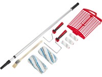 Maliarska súprava s teleskopickou tyčou, 10dielna