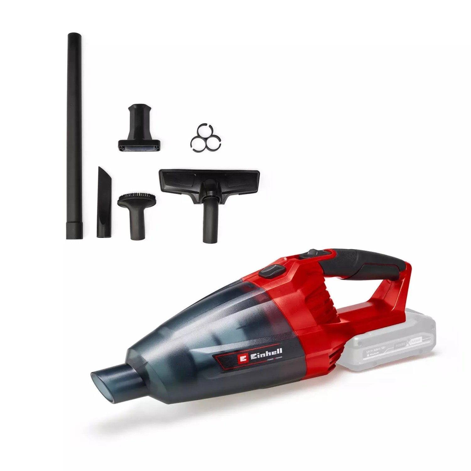 E-shop Einhell Power X-Change Akumulátorový ručný vysávač TE-VC 18 Li Solo