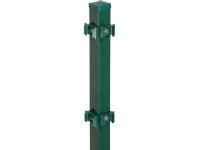 Rohový stĺpik s upínacími platničkami 100 cm, zelený