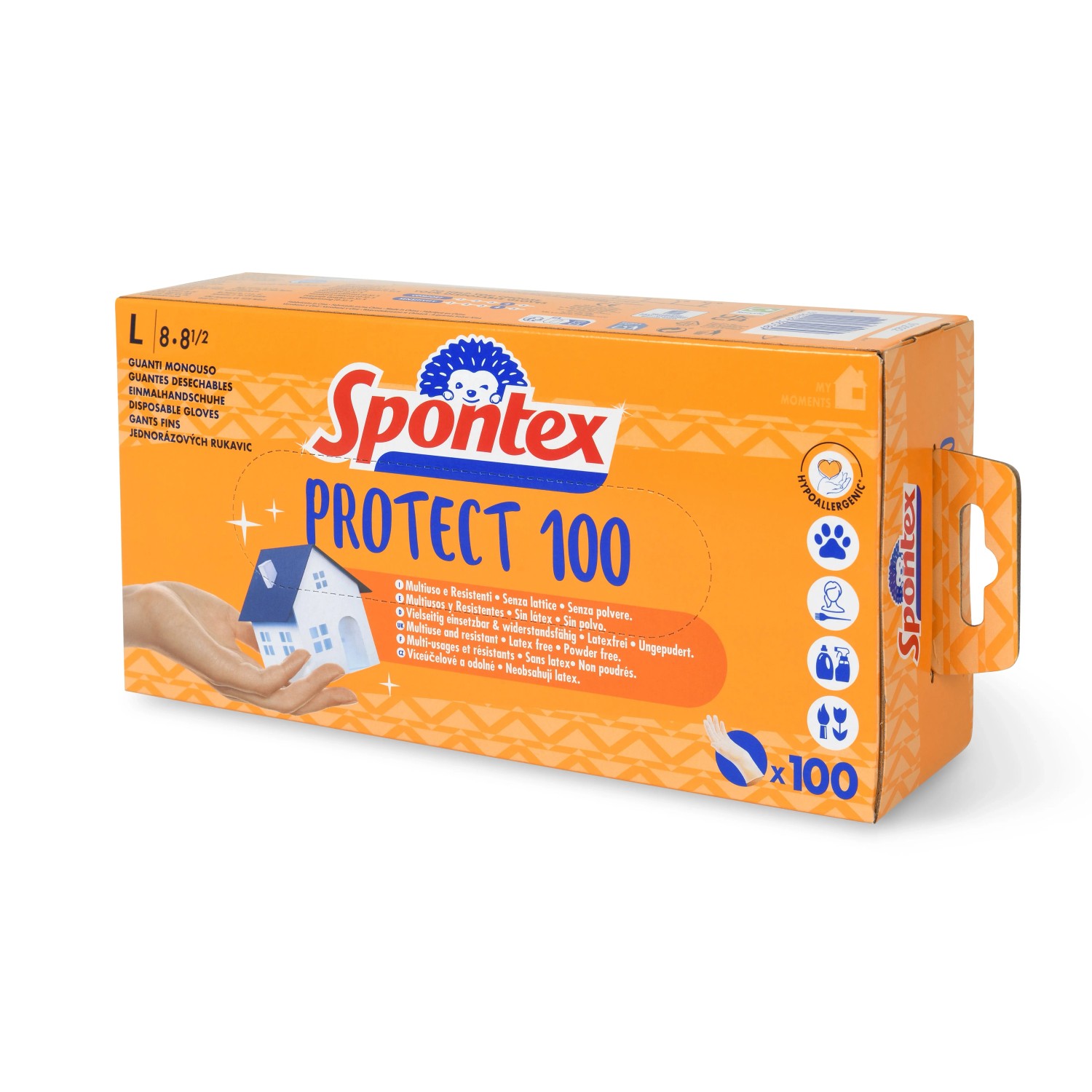Protect Rukavice Spontex Rukavice jednorazové Protect 100 L nakúpiť v OBI