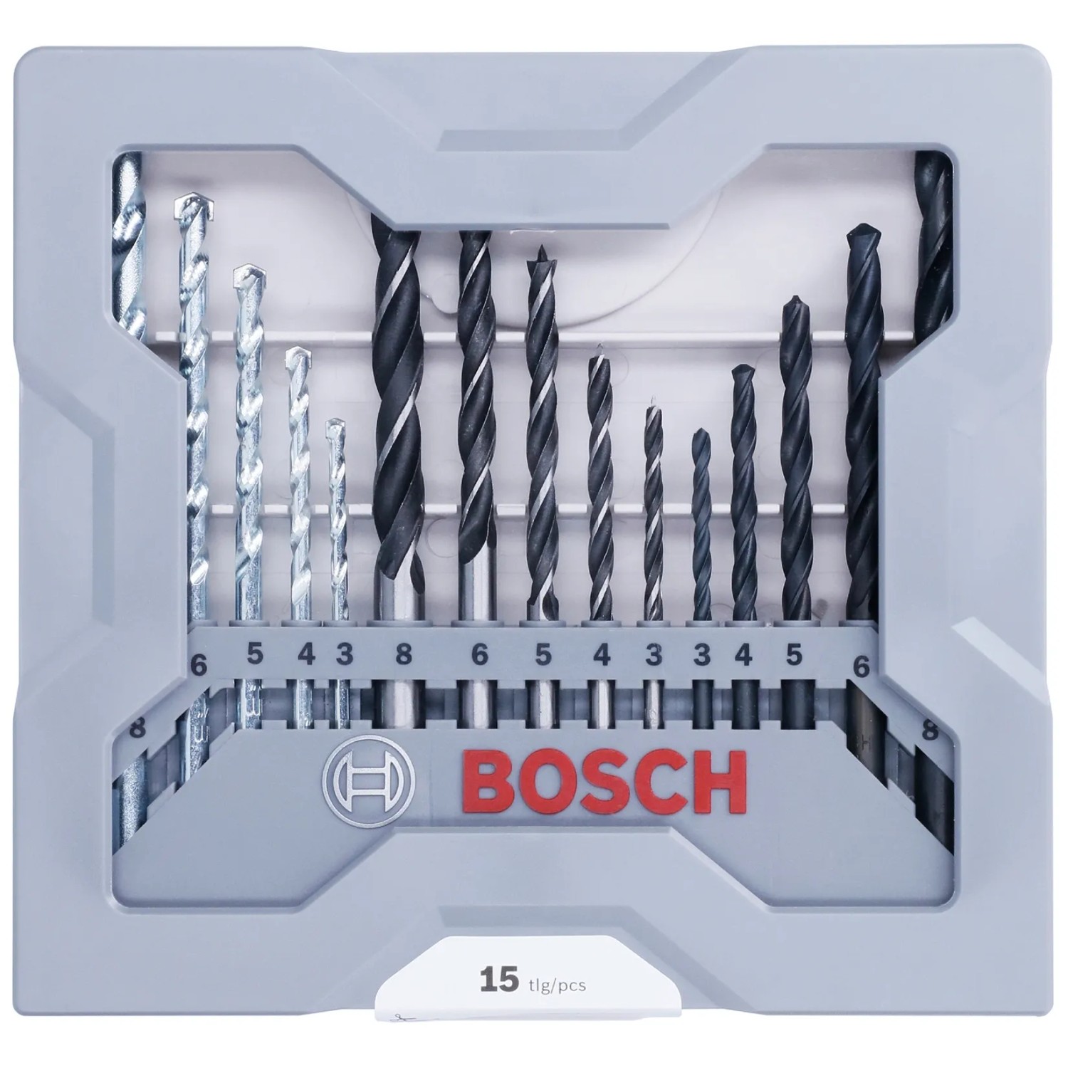E-shop Bosch Sada vrtákov do muriva, pr. 3-8 mm, 15-dielna