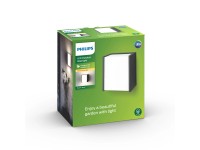 Philips LED vonkajšie nástenné svietidlo Macaw, 130 x 122 x 85 mm