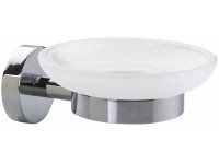 tesa Nástenná mydelnička Smooz, chróm, 52 x 110 x 130 mm