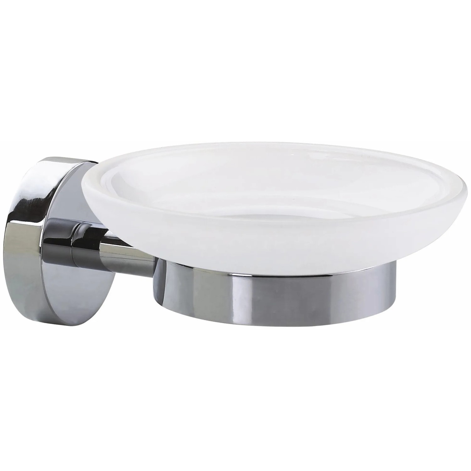 E-shop tesa Nástenná mydelnička Smooz, chróm, 52 x 110 x 130 mm