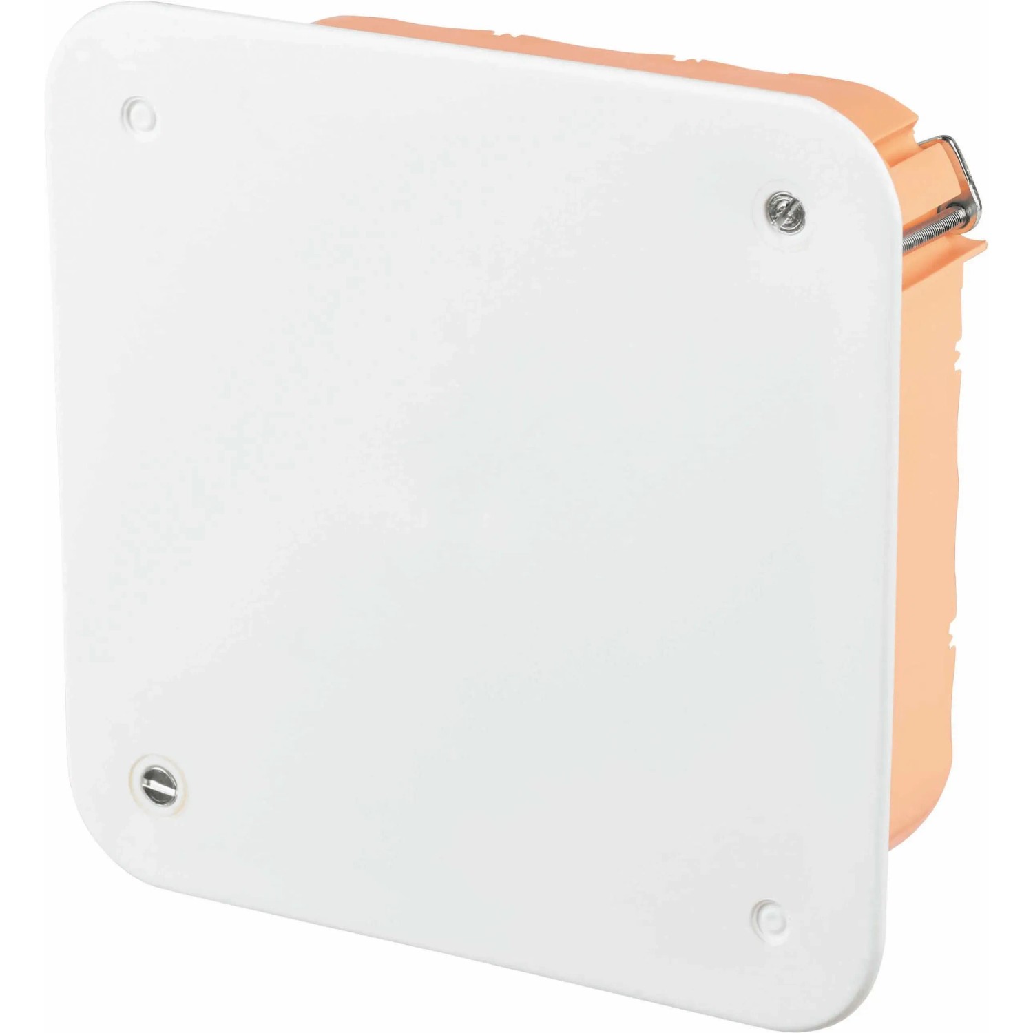 E-shop Rozbočovacia krabica do dutých stien 115 x 115 x 47 mm IP30 oranžová / biela