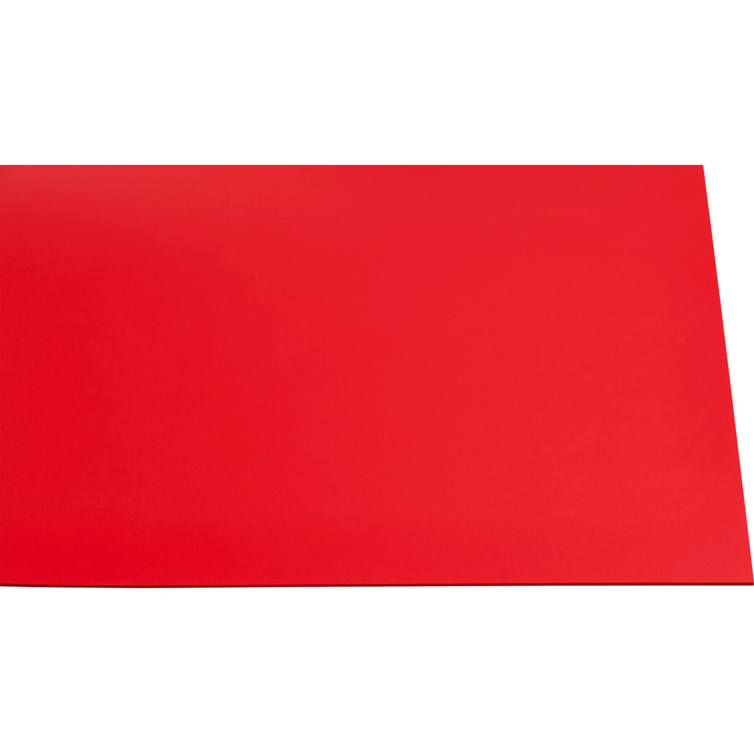 E-shop Gutta Plastová doska Hobbycolor červená, 1000 x 500 x 3 mm