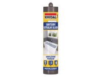 SOUDAL Sanitárny silikón neutrálny transparentný 280 ml