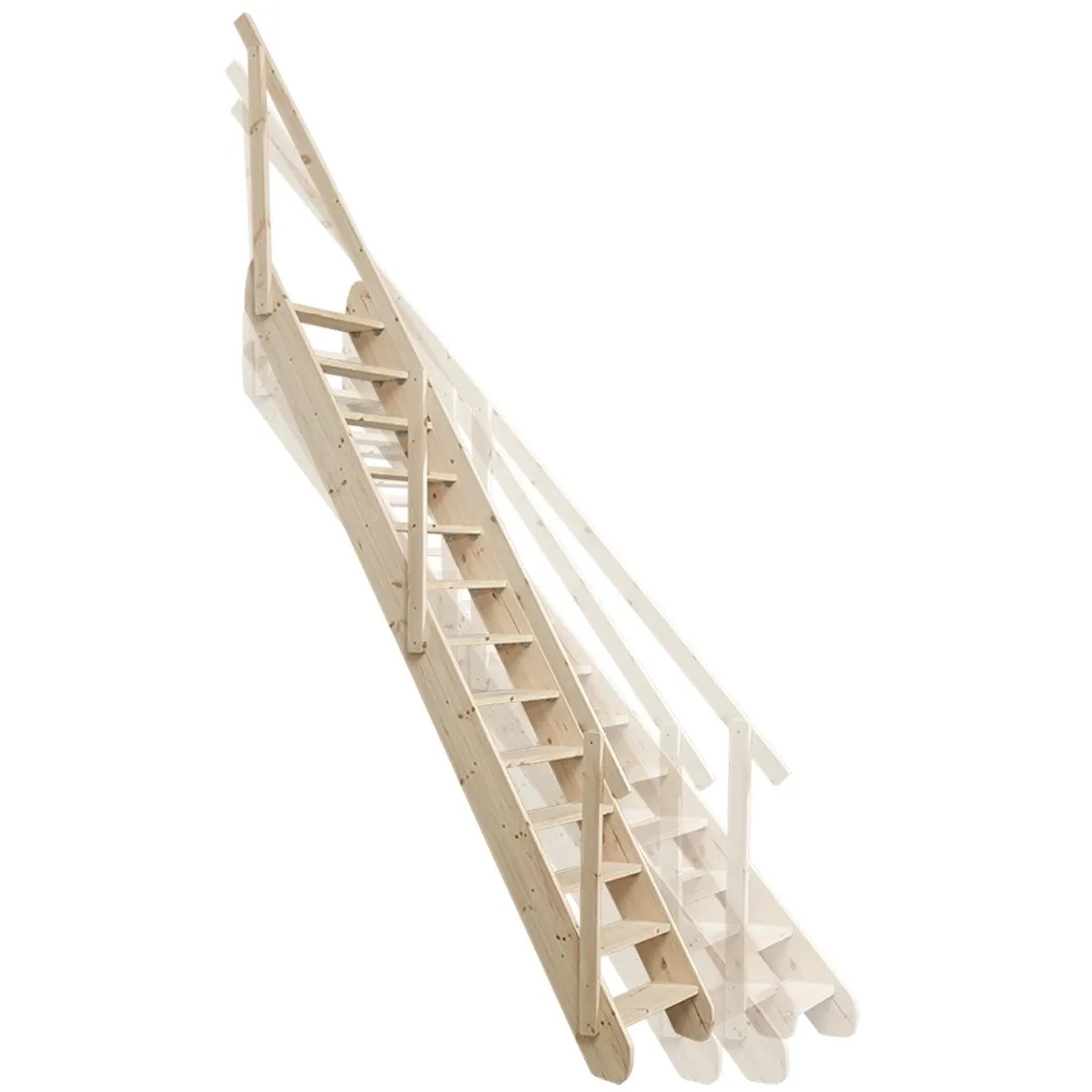 E-shop Egibi Mlynárske schody FLEXI borovica E STAIRS, 325 x 60 cm