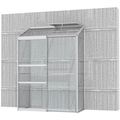 Vitavia Skleník Ida 900 ESG 3 mm, hliník, 131 x 69 x 182 cm