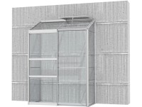 Vitavia Skleník Ida 900 ESG 3 mm, hliník, 131 x 69 x 182 cm