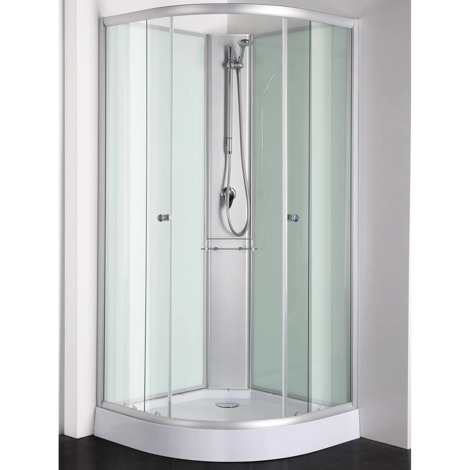 E-shop Sanotechnik Kompletný sprchovací kút Rio PS03, 90 x 90 x 204 cm