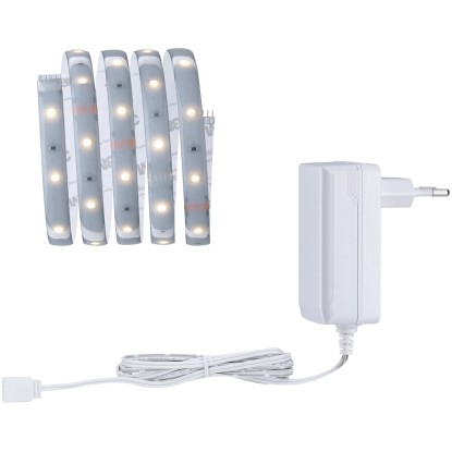 MaxLED 250 Základná sada teplá biela 2700K, IP44, 6W 230/24V 24VA, strieb. 1,5 m