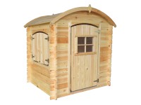 Timbela Drevený domček pre deti M505-1 bez podlahy, 94 x 118 cm