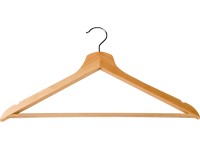 OBI Ramienko na šaty s tyčou drevené, 8 ks