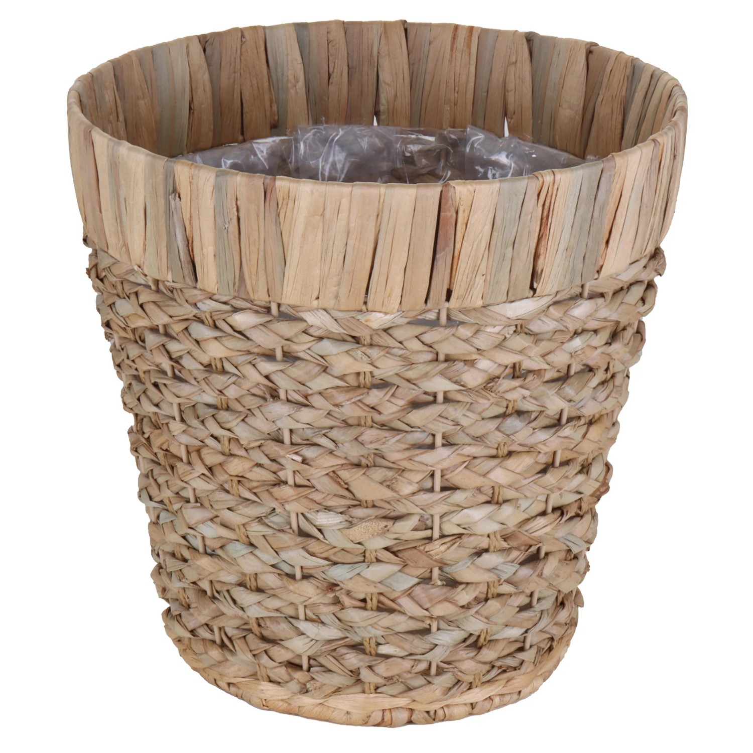 E-shop A.H.G. Kvetináč z banánových listov, béžová-prírodný, pr. 24 x 27 cm