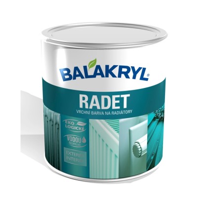 BALAKRYL Vrchná farba na radiátory Radet 0603 slonová kosť 0,7 kg
