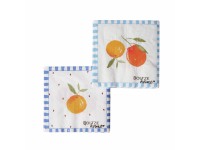 Boltze Obrúsky Fruits rôzne druhy 16,5 x 16,5 cm, 20 ks