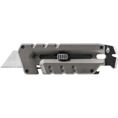 Gerber Prybrid Utility vreckový nástroj s 8 funkciami, sivá oceľ/plast, trapézová čepeľ.