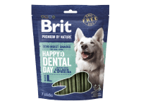 Brit Maškrta pre psov Premium by Nature Dog Dental Snacks L