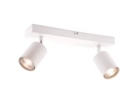 Brilliant LED bodové svietidlo Taio biele 2xGU10 4,8W, 350lm, 3000K 13x6x35,5 cm