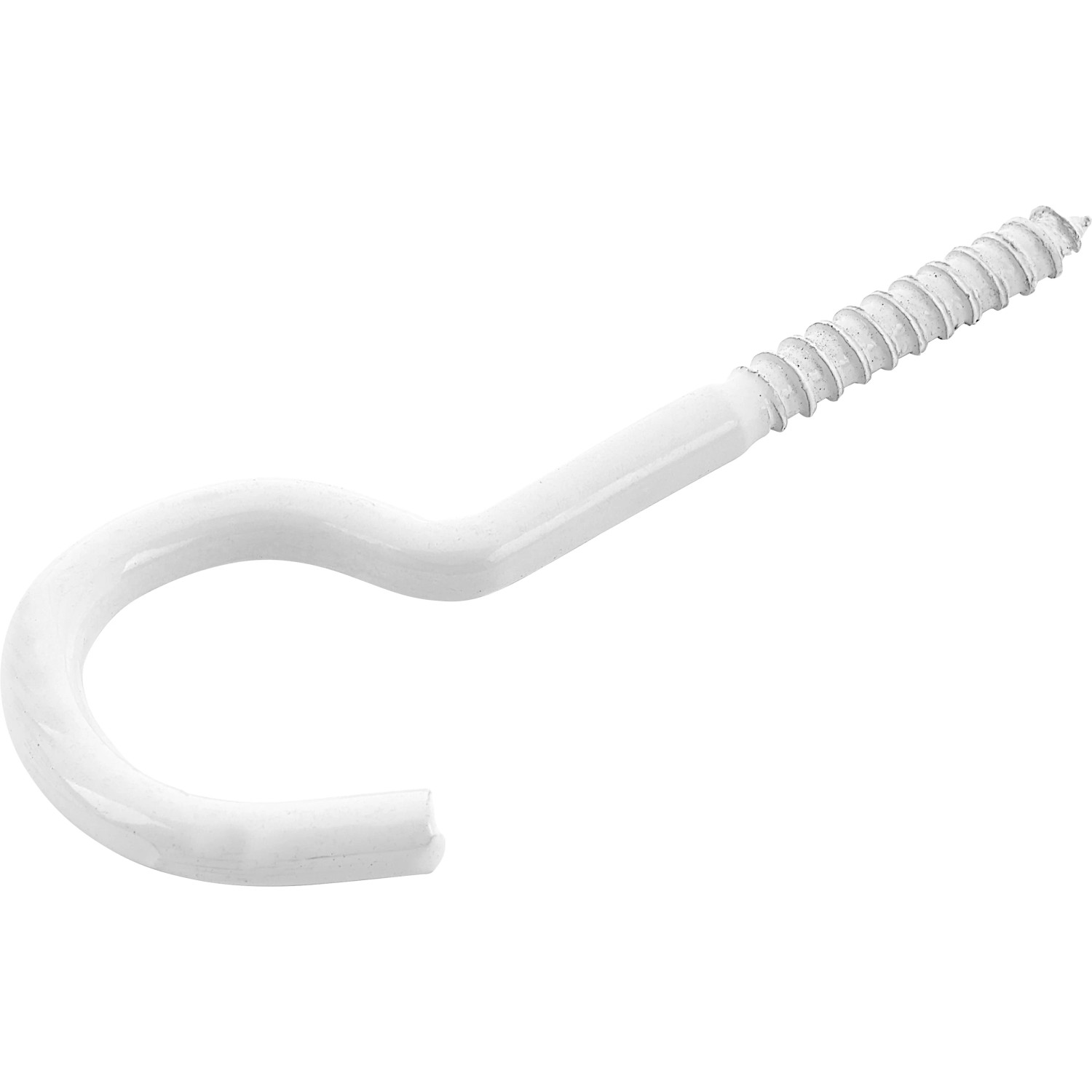 E-shop LUX-TOOLS Hák na šnúru na bielizeň biely pr. 4,4 mm x 50 mm, 6 ks
