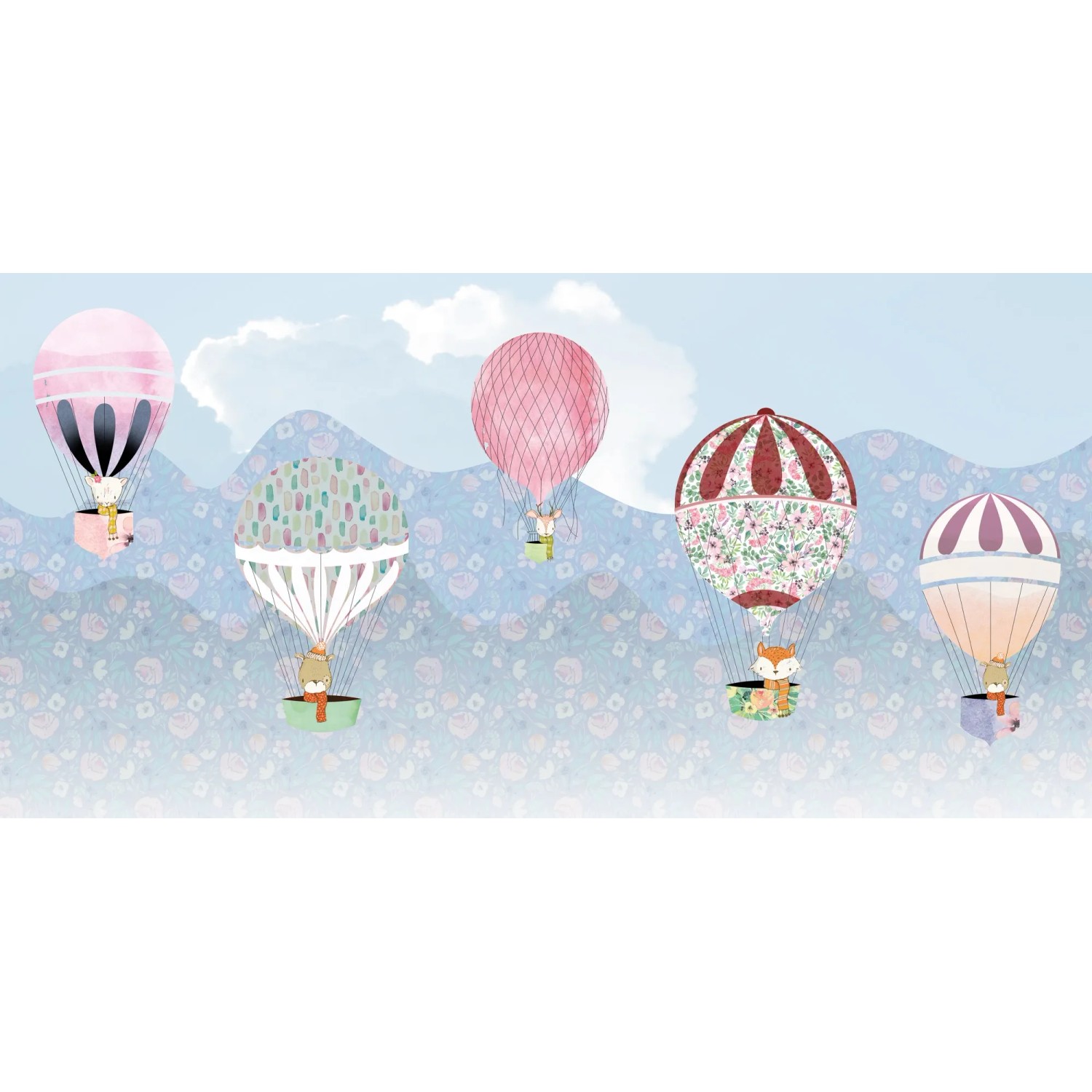E-shop Komar Vliesová fototapeta Happy Balloon 500 x 250 cm