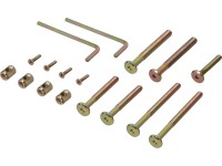 Montážna súprava pre stohovateľnú stoličku Chelsea, 17dielna