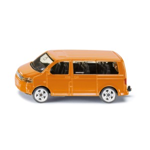 Oranžový t.b.t. hračkársky autobus pre zábavu a hry.