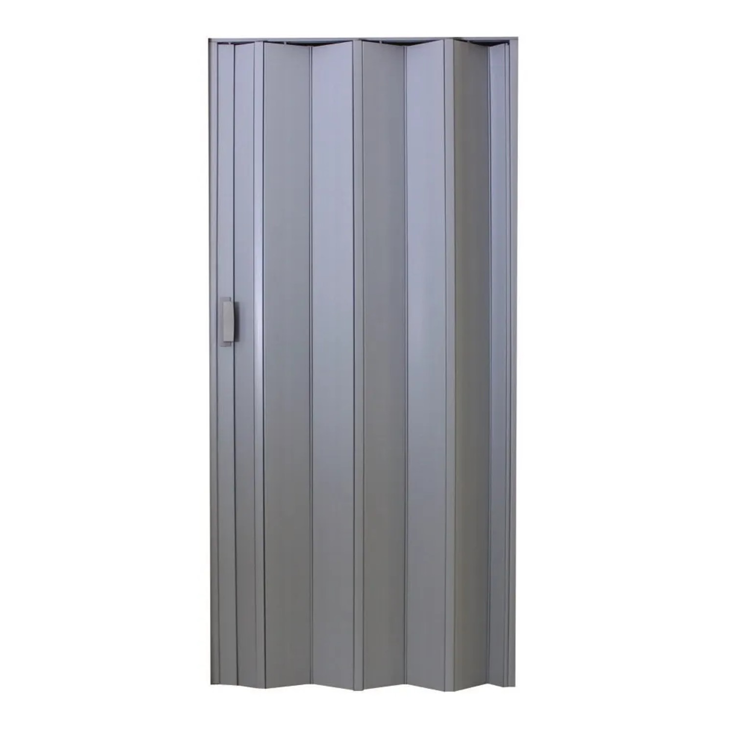 E-shop HOPA Plastové zhrňovacie dvere Dora plné sivé 74 x 200 cm