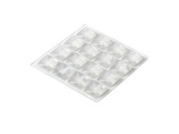 Hettich Samolepiace dverné zarážky, transparentné, 13 x 13 x 5 mm, 16 ks