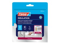 tesa Gumové tesnenie pre dvere/okná INSULATION E-profil, biela 6 m x 9 mm x 4 mm